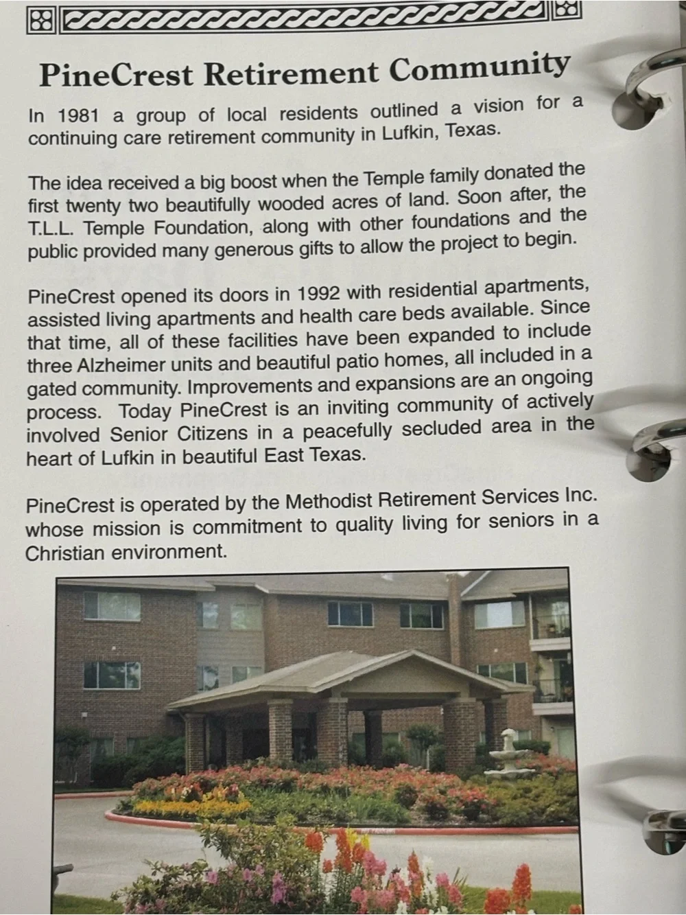 Vintage Cookbook created by the ladies PineCrest Retirement Home AMAZING❤️🥘